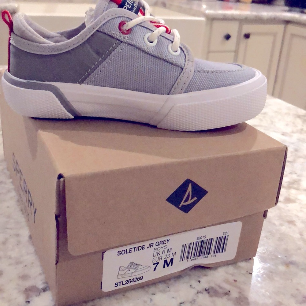 Sperry Boys Soletide Jr Shoe (7M)